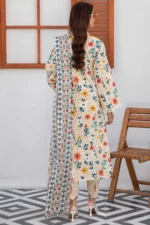 Abrish Eid Season 2025 3-PIECE UNSTITCH AB102