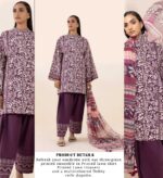 SAPPHIRE Day to Day (Premium BANADORIYAA STYLE LAWN) Lawn 3pc SH108