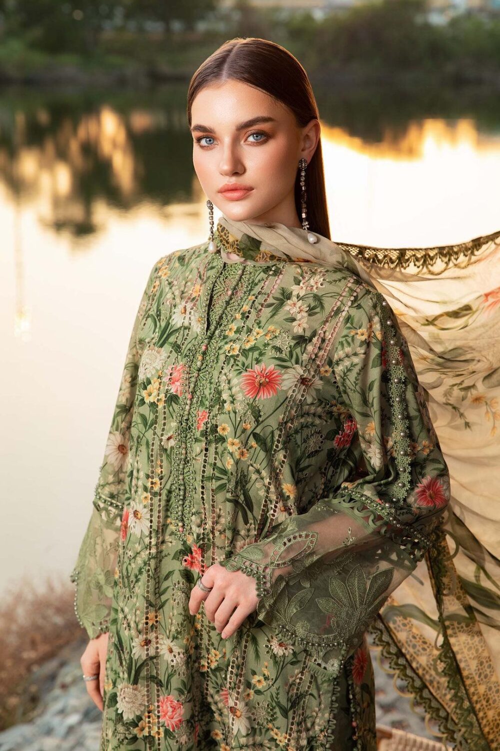 Maria B (Premium Lawn) 3pc-BS102